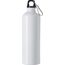 Trinkflasche(750 ml) aus Aluminium Gio (weiß) (Art.-Nr. CA780036)