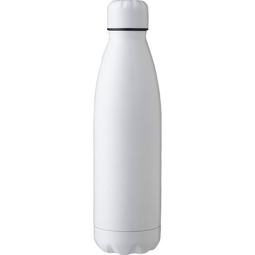 Doppelwandige Edelstahlflasche (500 ml) Amara (Art.-Nr. CA781826) - Doppelwandiger Edelstahlbehälter (50...
