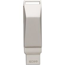 USB-Stick aus verzinkter Oberfläche Dorian (silber) (Art.-Nr. CA785623)