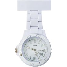 Krankenschwester-Uhr aus Kunststoff Simone (weiß) (Art.-Nr. CA790472)