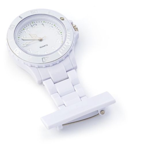 Krankenschwester-Uhr aus Kunststoff Simone (Art.-Nr. CA790472) - Krankenschwester-Uhr aus Kunststoff,...
