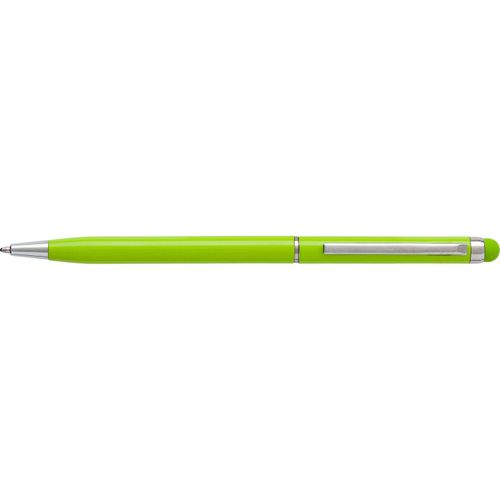 Kugelschreiber aus Aluminium Irina (Art.-Nr. CA798953) - Kugelschreiber aus Aluminium, farbig...