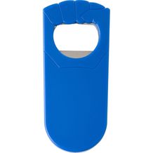 Flaschenöffner aus Kunststoff Tay (blau) (Art.-Nr. CA814986)