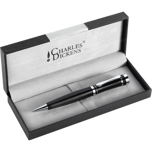 Charles Dickens Kugelschreiber aus Metall Bibi (Art.-Nr. CA815894) - Charles Dickens Kugelschreiber, mit...