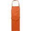 Polyester (200 gr/m²) Schürze Mindy (orange) (Art.-Nr. CA819633)