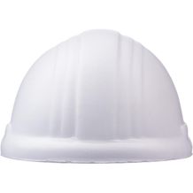 Anti-Stress Bauhelm aus PU Schaum Philip (weiß) (Art.-Nr. CA832887)