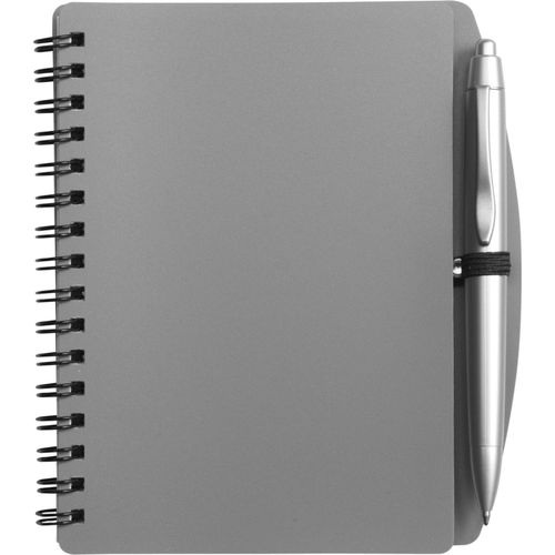 Notizbuch aus Kunststoff Kimora (Art.-Nr. CA840262) - Notizbuch aus Kunststoff, ca. DIN...