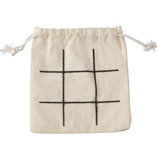 Natürliches Holz-Tic-Tac-Toe-Spiel Waltraud (Art.-Nr. CA842160) - Tic-Tac-Toe-Spiel aus Naturholz, einschl...