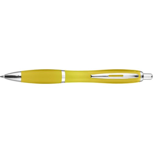 Recycelter ABS-Kugelschreiber Hamza (Art.-Nr. CA845398) - Kugelschreiber aus recyceltem ABS mit...