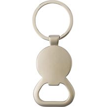 Schlüsselanhänger aus Metall Soren (silber) (Art.-Nr. CA855124)