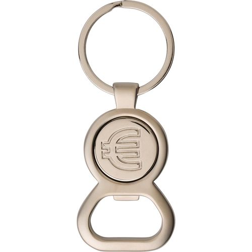 Schlüsselanhänger aus Metall Soren (Art.-Nr. CA855124) - Schlüsselanhänger aus Metall, mit Flas...