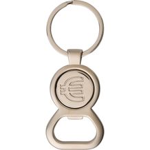 Schlüsselanhänger aus Metall Soren (silber) (Art.-Nr. CA855124)