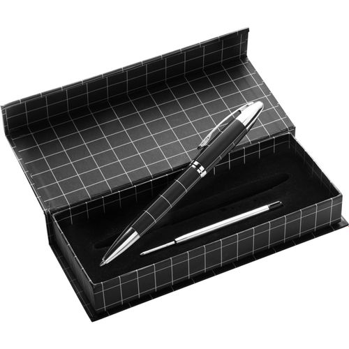 Kugelschreiber aus Metall Malika (Art.-Nr. CA855185) - Kugelschreiber aus Metall, mit Drehfunkt...