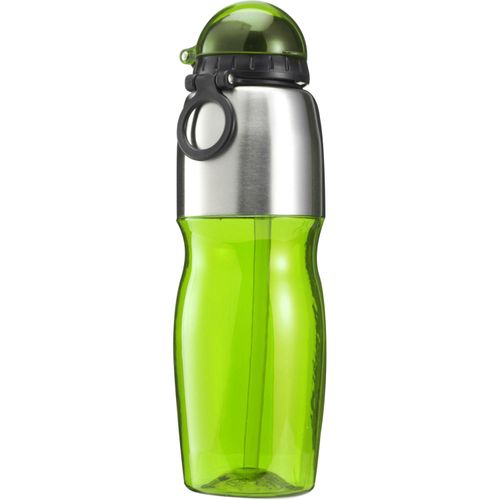 Trinkflasche aus Kunststoff Emberly (Art.-Nr. CA855341) - Trinkflasche aus Kunststoff, transparent...