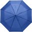 Regenschirm aus Pongee-Seide Conrad (blau) (Art.-Nr. CA860502)