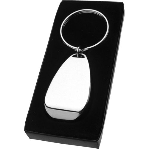 Schlüsselanhänger aus Metall Alma (Art.-Nr. CA878619) - Schlüsselanhänger aus Metall, mit Flas...