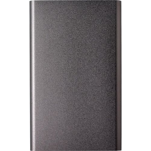 Powerbank aus Aluminium Ezra (Art.-Nr. CA886145) - Powerbank aus Aluminium mit einer...