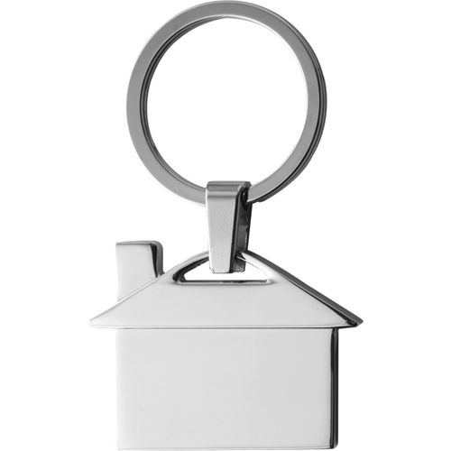 Schlüsselanhänger aus Metall Mika (Art.-Nr. CA891646) - Schlüsselanhänger aus Metall, mit Schl...