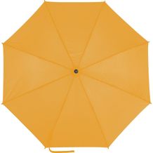 Automatik Stockschirm aus Pongee-Polyester Suzette (orange) (Art.-Nr. CA903067)