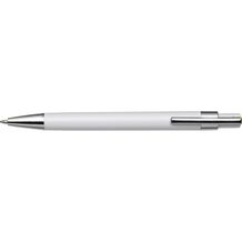 Kugelschreiber aus Kunststoff Jarod (weiß) (Art.-Nr. CA910237)