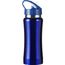 Trinkflasche aus Edelstahl Serena (blau) (Art.-Nr. CA910374)