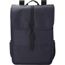 rPET Polyester (300D) Rucksack mit Lasche Lyric (blau) (Art.-Nr. CA910773)