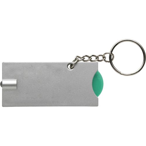 Schlüsselanhänger aus Kunststoff Madeleine (Art.-Nr. CA911162) - Schlüsselanhänger aus Kunststoff, m...