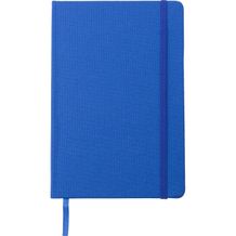 rPET Notizbuch (DIN A5) Samira (blau) (Art.-Nr. CA919731)