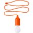 LED-Lampe aus ABS-Kunststoff Kirby (orange) (Art.-Nr. CA923406)
