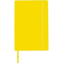 Notizbuch aus PU Mireia (gelb) (Art.-Nr. CA930222)