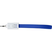Ladekabel aus PVC mit Schlüsselbund Pierre (kobaltblau) (Art.-Nr. CA932509)