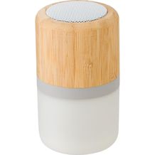 Wireless Lautsprecher aus Bambus Salvador (Bambus) (Art.-Nr. CA935124)