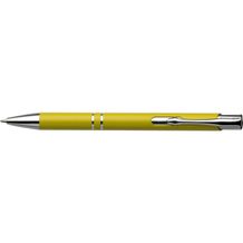 Kugelschreiber aus Aluminium Albacete (gelb) (Art.-Nr. CA937483)