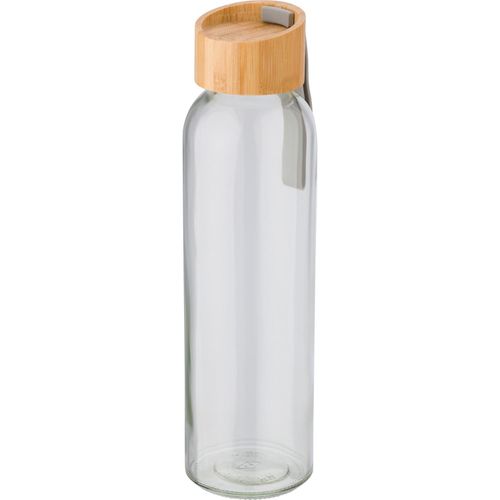 Trinkflasche aus Glas (500 ml) Marc (Art.-Nr. CA942359) - Trinkflasche aus Glas (500 ml) mit...