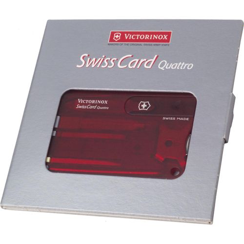 Nylon Victorinox SwissCard Quatro multitool (Art.-Nr. CA945405) - Nylon Victorinox SwissCard Quatro...