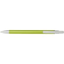 Kugelschreiber aus Aluminium Lara (limettengrün) (Art.-Nr. CA945617)