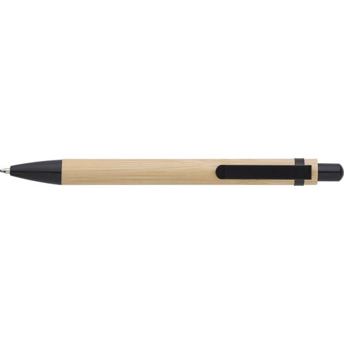 Kugelschreiber aus Bambus Colorado (Art.-Nr. CA949840) - Kugelschreiber aus Bambus, mit Metall-Cl...