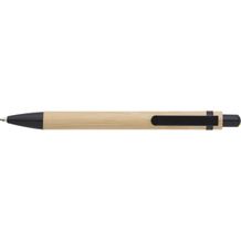 Kugelschreiber aus Bambus Colorado (Schwarz) (Art.-Nr. CA949840)