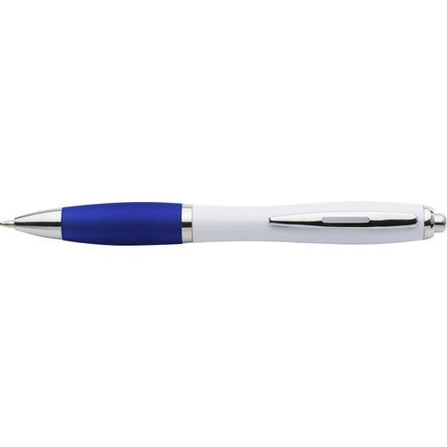 Kugelschreiber aus Kunststoff Swansea (Art.-Nr. CA960754) - Kugelschreiber aus Kunststoff, Metall-Cl...