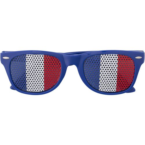 Fan Sonnenbrille aus Plexiglas Lexi (Art.-Nr. CA971585) - Plexiglas-Sonnenbrille mit UV400-Schutz...