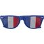 Fan Sonnenbrille aus Plexiglas Lexi (blue/white/red) (Art.-Nr. CA971585)