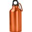 Trinkflasche aus Aluminium Santiago (orange) (Art.-Nr. CA974238)