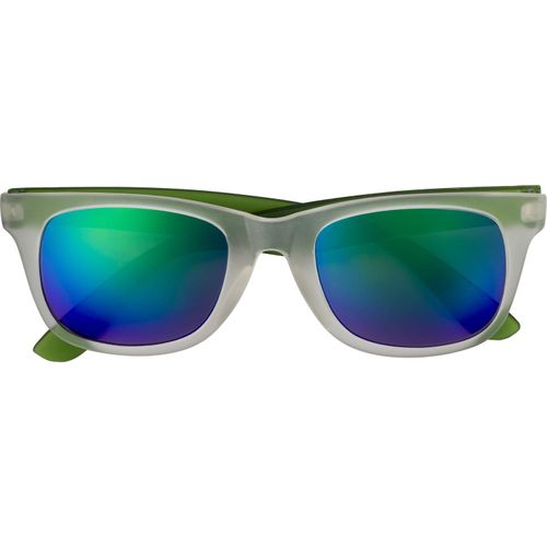 Sonnenbrille aus Kunststoff Marcos (Art.-Nr. CA978010) - Sonnenbrille aus Kunststoff, transparent...