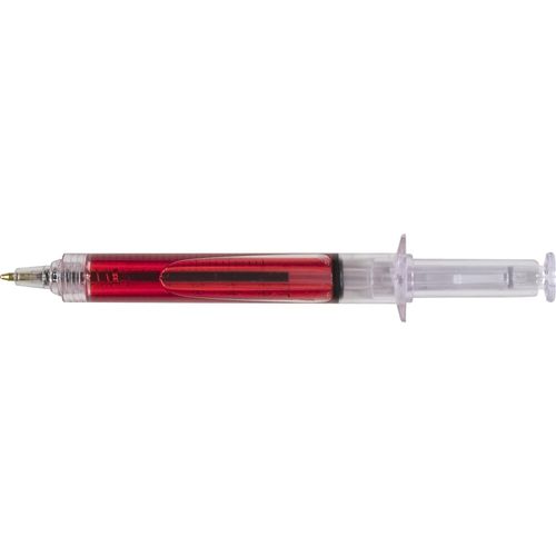 Kugelschreiber aus Kunststoff Dr. David (Art.-Nr. CA978031) - Kugelschreiber aus Kunststoff in Spritze...