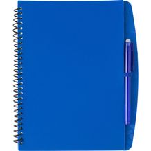 Notizbuch aus Kunststoff Aaron (kobaltblau) (Art.-Nr. CA981000)