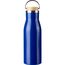 Recycelte Edelstahlflasche Aline (blau) (Art.-Nr. CA985342)