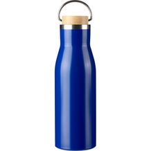 Recycelte Edelstahlflasche Aline (blau) (Art.-Nr. CA985342)