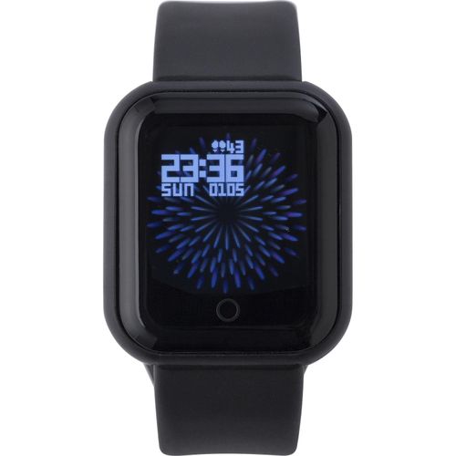 PET-Smartwatch Xavier (Art.-Nr. CA990756) - Intelligente Uhr aus PET und PVC mit...