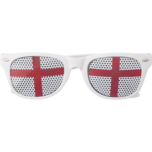 Fan Sonnenbrille aus Plexiglas Lexi (Art.-Nr. CA998493) - Plexiglas-Sonnenbrille mit UV400-Schutz...
