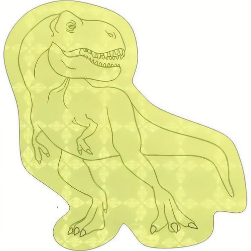 Sticker S-16 Dinosaurier 51 x 60 mm (Art.-Nr. CA166154) - refl. Verkehrssicherheitsaccessoire zum...